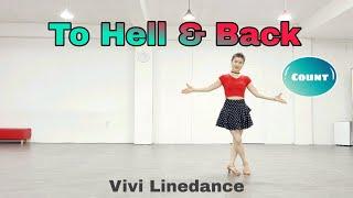 To Hell & Back - Line Dance | Count | 투헬앤백 | Level Easy Intermediate