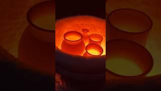 Raku firing process at night  #raku #pottery #clay #ceramic #fire #howto #handmade #crafstman