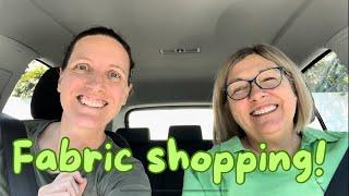 Scrap Fabric Bazaar - Join us as we go fabric shopping!