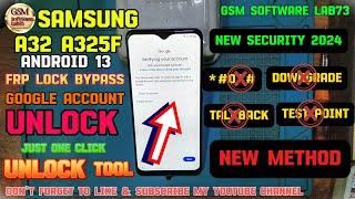 Samsung A32 FRP Bypass|Samsung A32 FRP Unlock New Method By Unlock Tool Android 13 new security 2024