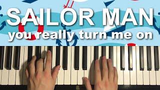 How To Play - Toy Box - The Sailor Song (Piano Tutorial Lesson)