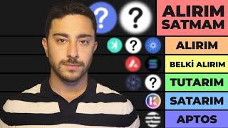 Katman 1 Altcoinlerini Sıralıyorum - Kripto Sektörleri #1