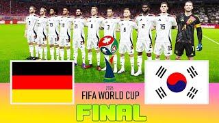 GERMANY vs SOUTH KOREA - Final FIFA World Cup 2026 | Full Match All Goals | Football Match