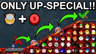 Who Can Make It To TheTop Using Only UP-Special ! - Super Smash Bros. Ultimate