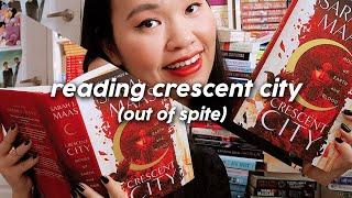 Reading Sarah J Maas' Crescent City Out of Spite Because My Friend Said I Wouldn't Read It