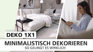 Minimalistisch dekorieren - so geht's 🪑 | Deko 1x1 | INTERIYEAH! - Einrichten mit SEGMÜLLER