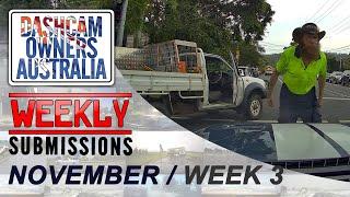 Dash Cam Owners Australia Weekly Submissions November Week 3