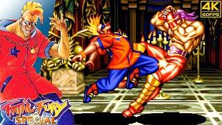 Fatal Fury Special - Duck King (Arcade / 1993) 4K 60FPS