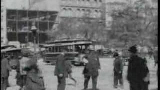 Louis Lumiere - New York,Broadway At Union Square(1896)