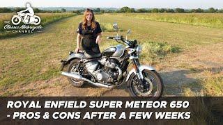 Royal Enfield Super Meteor 650 - review after a few weeks