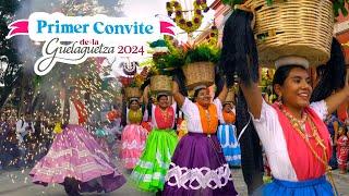 OAXACA Y SU "PRIMER CONVITE DE LA GUELAGUETZA 2024"