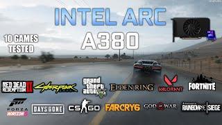 Intel ARC A380 : Test in 12 Games - Intel ARC A380 alchemist Gaming