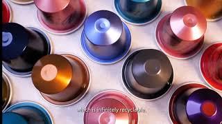 Nespresso Coffee Capsules - Infinitely Recyclable Aluminium Coffee Capsules