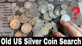 $1,000 Junk Silver Purchase and Hunt - Old Constitutional Silver Coins