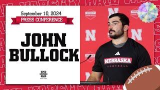 Nebraska football LB John Bullock hold Blackshirts to higher standards | Press Conference