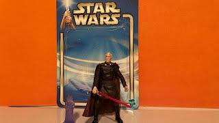 Star Wars Saga Attack of the Clones Count Dooku dark lord figure review