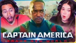 CAPTAIN AMERICA: BRAVE NEW WORLD Teaser Reaction! | Marvel | Anthony Mackie | Harrison Ford