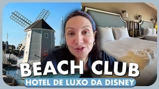 BEACH CLUB RESORT: HOTEL DE LUXO DA DISNEY!