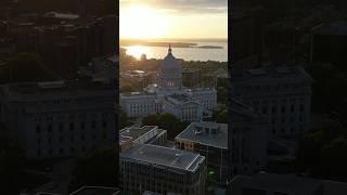 ️ Isthmus beauty | Madison between 2 lakes - Wisconsin’s vibrant capital city 