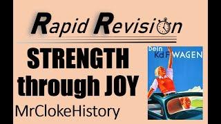 GCSE History Rapid Revision: Strength Through Joy