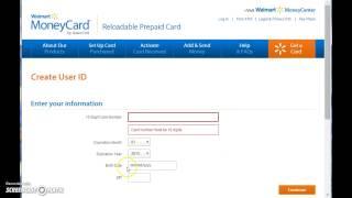 Walmart MoneyCard (Prepaid) Login | www.walmartmoneycard.com