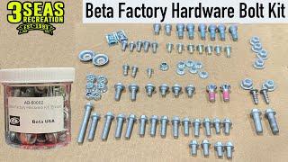 Beta Enduro Factory Hardware Bolt Kit | 3 Seas Recreation | Beta Motorcycle Part # AB-50002