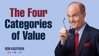 The Four Categories Of Value