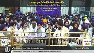 044 Delhi 10Oct2024 ThuEve Akhand Keertan Bhai Manpreet Singh Jee