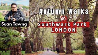  Autumn Walks @ Southwark Park, London