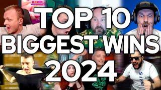 Top 10 Streamers Biggest Wins of 2024