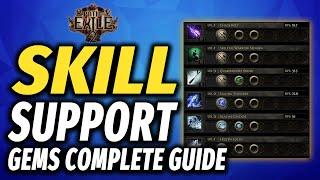 Path of Exile 2 Uncut Skill & Support Gems Guide - How To Get Them and Upgrade Skill Gems