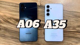 Samsung Galaxy A06 vs Samsung Galaxy A35