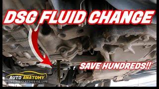 VW DSG Transmission Fluid Change:  Save HUNDREDS of Dollars!