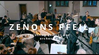 Gustavo Strauß: Zenons Pfeil - for orchestra and string quartet | TEASER | Paranormal String Quartet