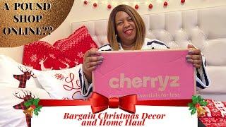 HUGE BARGAIN CHRISTMAS AND HOME DECOR HAUL | ONLINE POUND SHOP | AD | Gifted