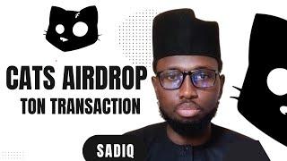 CATS AIRDROP TON TRANSACTIONS AND TGE DATE.