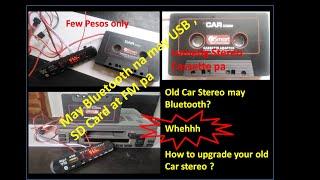 How to update your old car stereo Add bluetooth and auxillary inputs. Dudz Daddy Tech