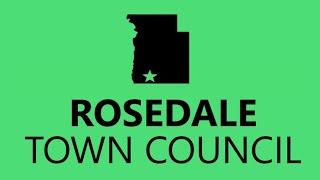 November 14, 2023 • Rosedale Town Council Meeting