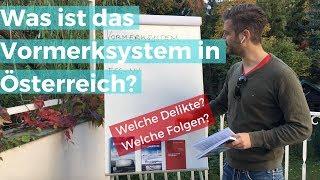 Das Vormerksystem in Österreich