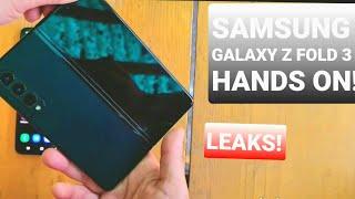 Samsung Galaxy Z Fold 3 Hands on Leak by Drone Mania Unbelievable