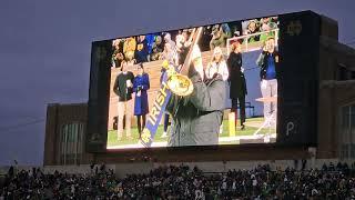 Chicago performs at halftime - Notre Dame vs Virginia - 11/16/2024