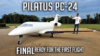 Ready for the first flight, Giant RC Pilatus PC-24/ FINAL