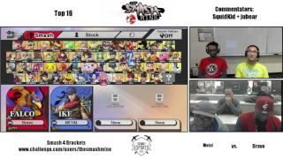 [The Smash Mine #2 - 10/03/15] Top 16: Metal (Ryu/Ike) v. Bravo (Falco)