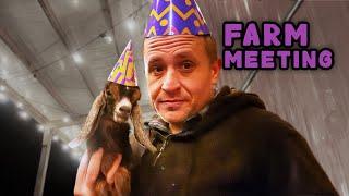 Birthday Party: March Farm Meeting