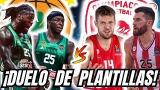 ¡PANATHINAIKOS vs OLYMPIACOS! ¿Qué PLANTILLA es MEJOR? | 2 Colegas