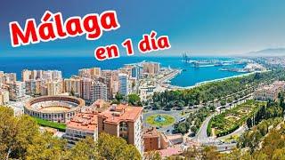  MÁLAGA capital (4K): los 10 lugares que ver y hacer | Andalucía 21# | España