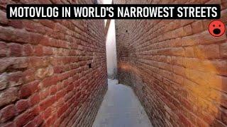 Motovlog Riding in World's Narrowest Streets Of Panipat | Panipat ka Motovlogger - Hardsanj