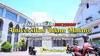 Pemasangan Kamera HIKVISION Di UNISMA l PEMASANGAN OXYGEN CCTV MALANG