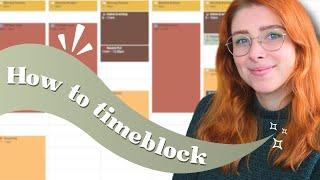 How to timeblock without getting overwhelmed