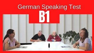 German Speaking Test Telc B1, Mündliche Prüfung Telc B1, 2024